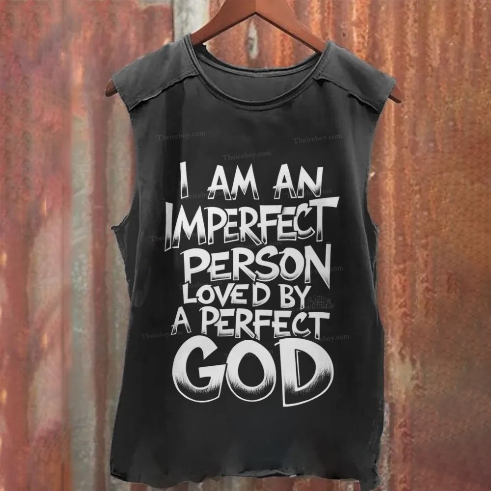  God’s Perfect Love Washed Tank Top
