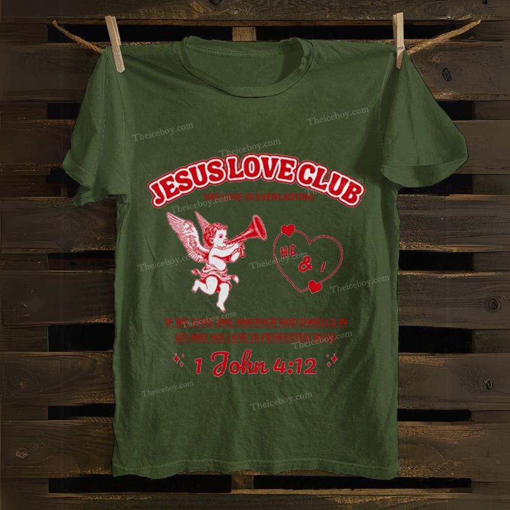 Jesus Love Club Cotton T-shirt