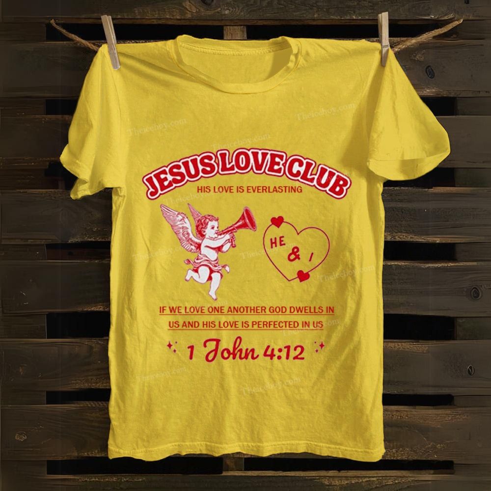 Jesus Love Club Cotton T-shirt