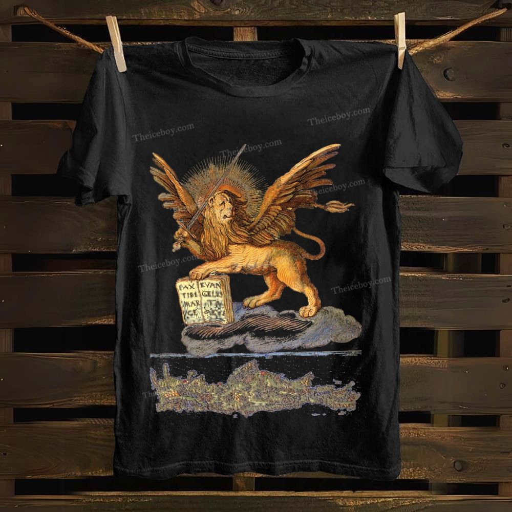 The Winged Lion of St. Mark Cotton T-shirt 