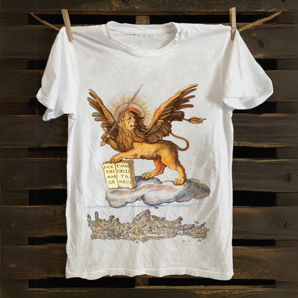 The Winged Lion of St. Mark Cotton T-shirt 
