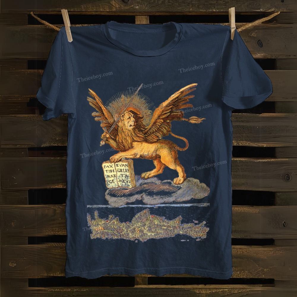 The Winged Lion of St. Mark Cotton T-shirt 
