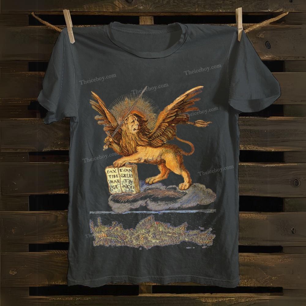 The Winged Lion of St. Mark Cotton T-shirt 