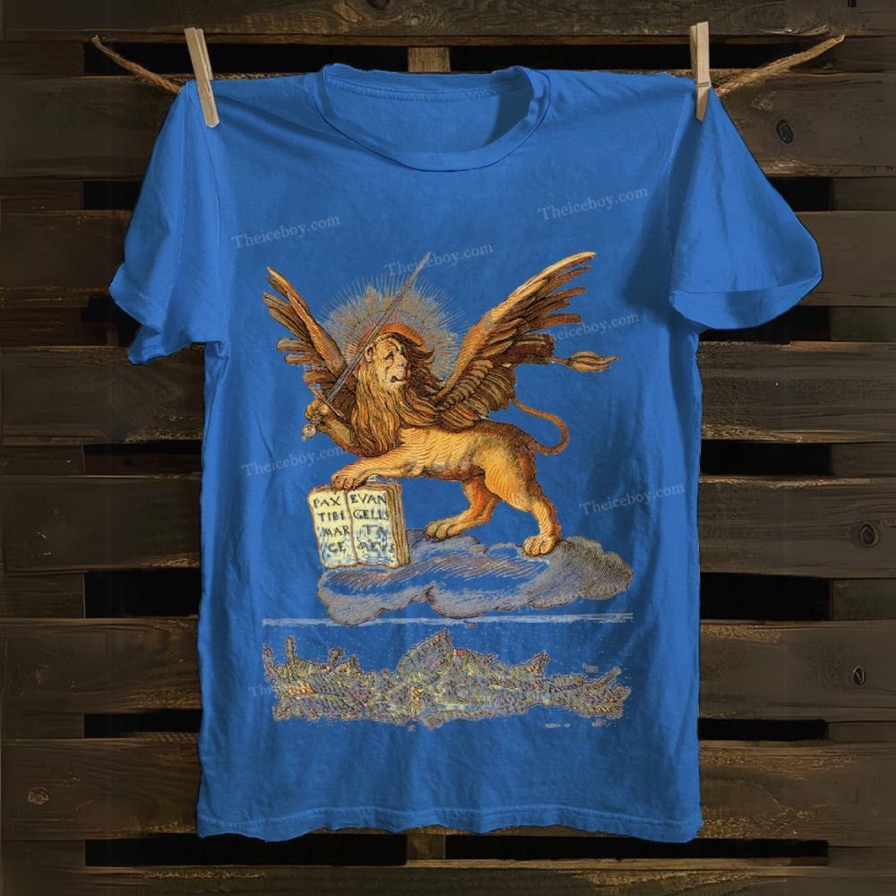The Winged Lion of St. Mark Cotton T-shirt 