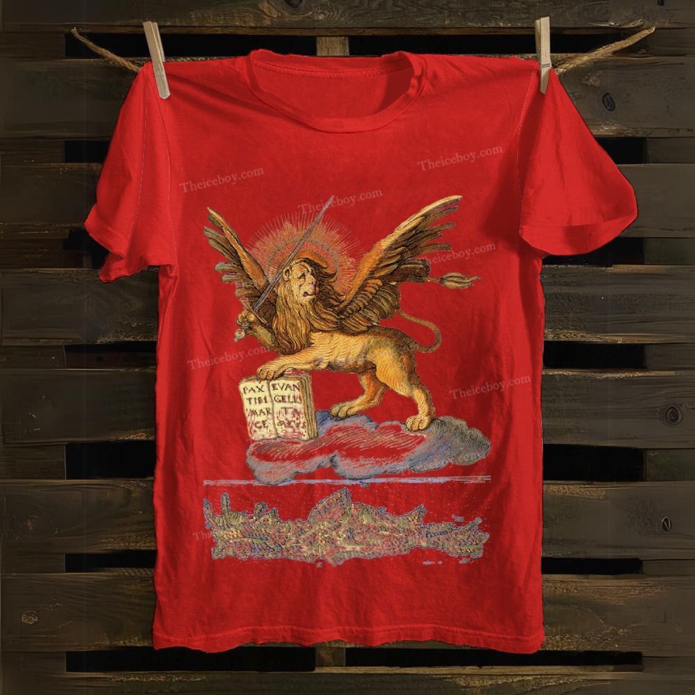 The Winged Lion of St. Mark Cotton T-shirt 