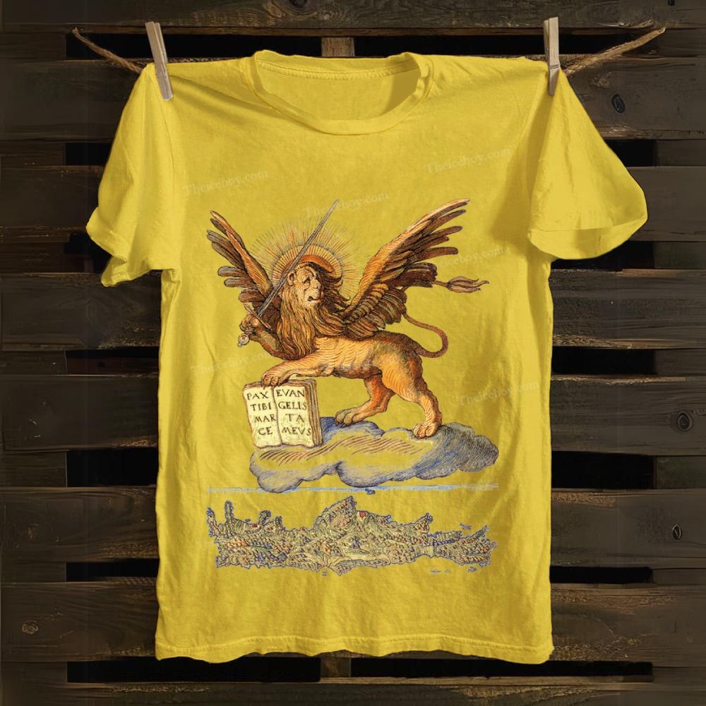 The Winged Lion of St. Mark Cotton T-shirt 