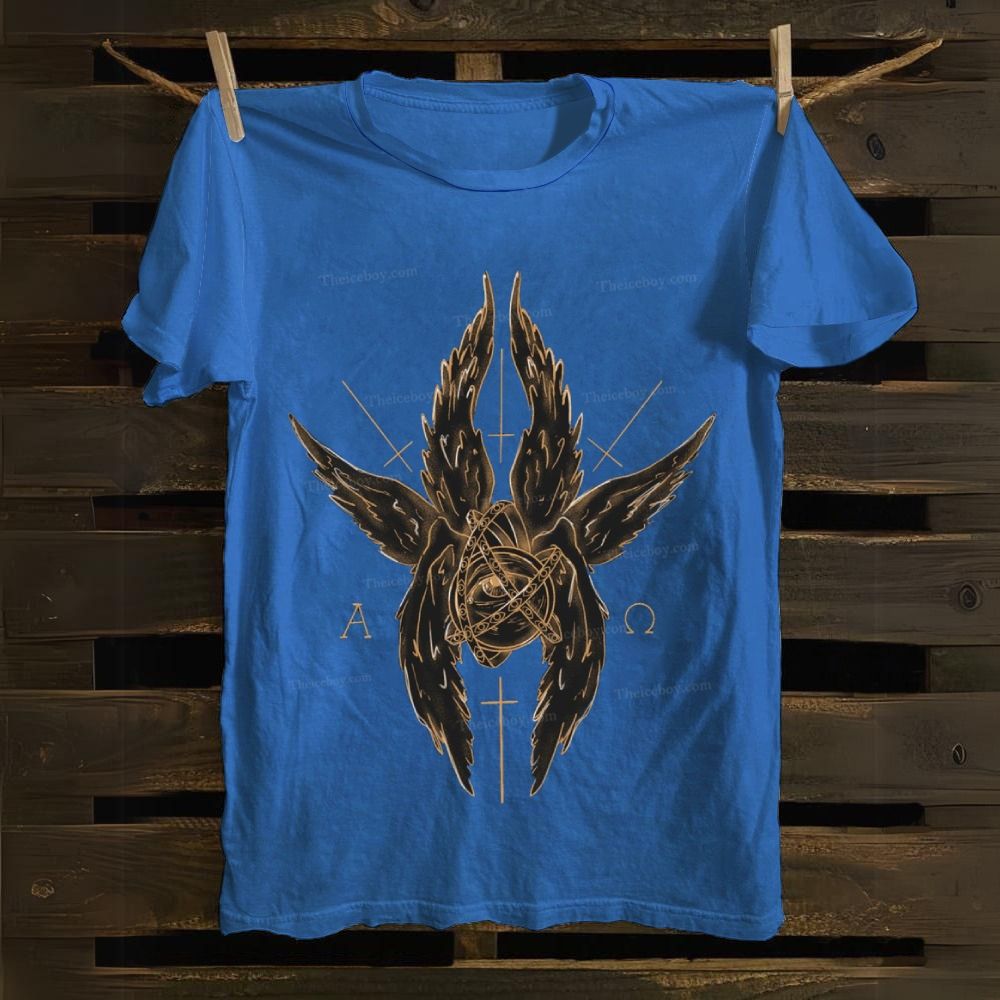A Ω Cotton T-shirt
