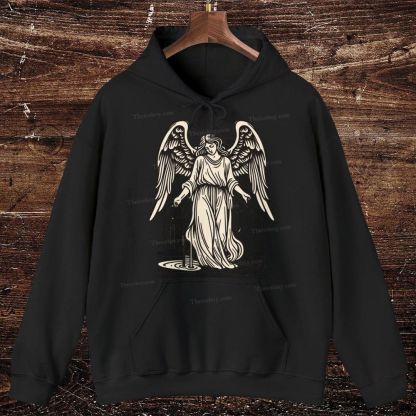 Christ Angel versized Cotton Hoodies