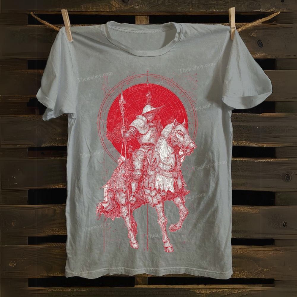 Conquering Rider Cotton T-shirt