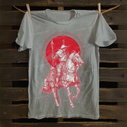 Conquering Rider Cotton T-shirt