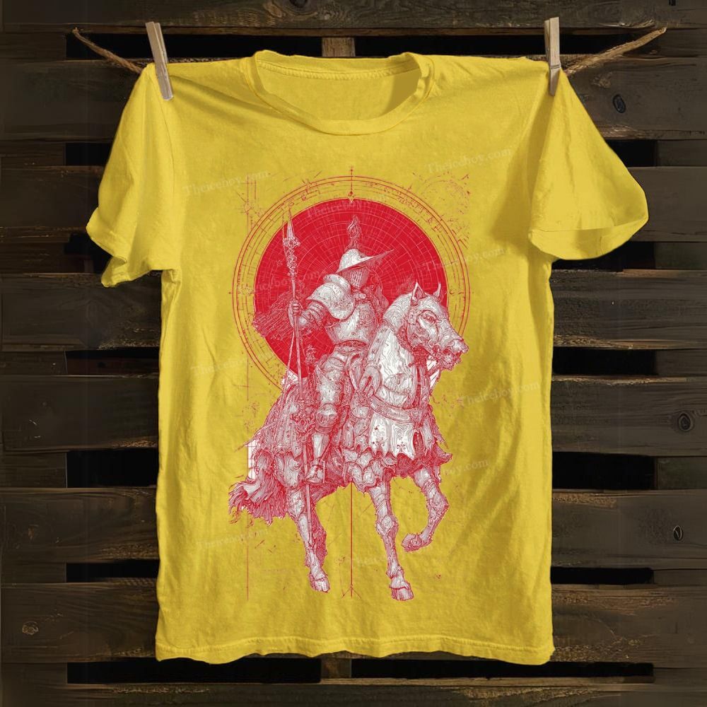 Conquering Rider Cotton T-shirt