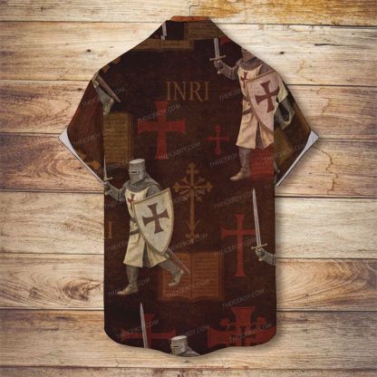 Justice Legion Men's Christian Vintage Soft Short-Sleeve Shirt