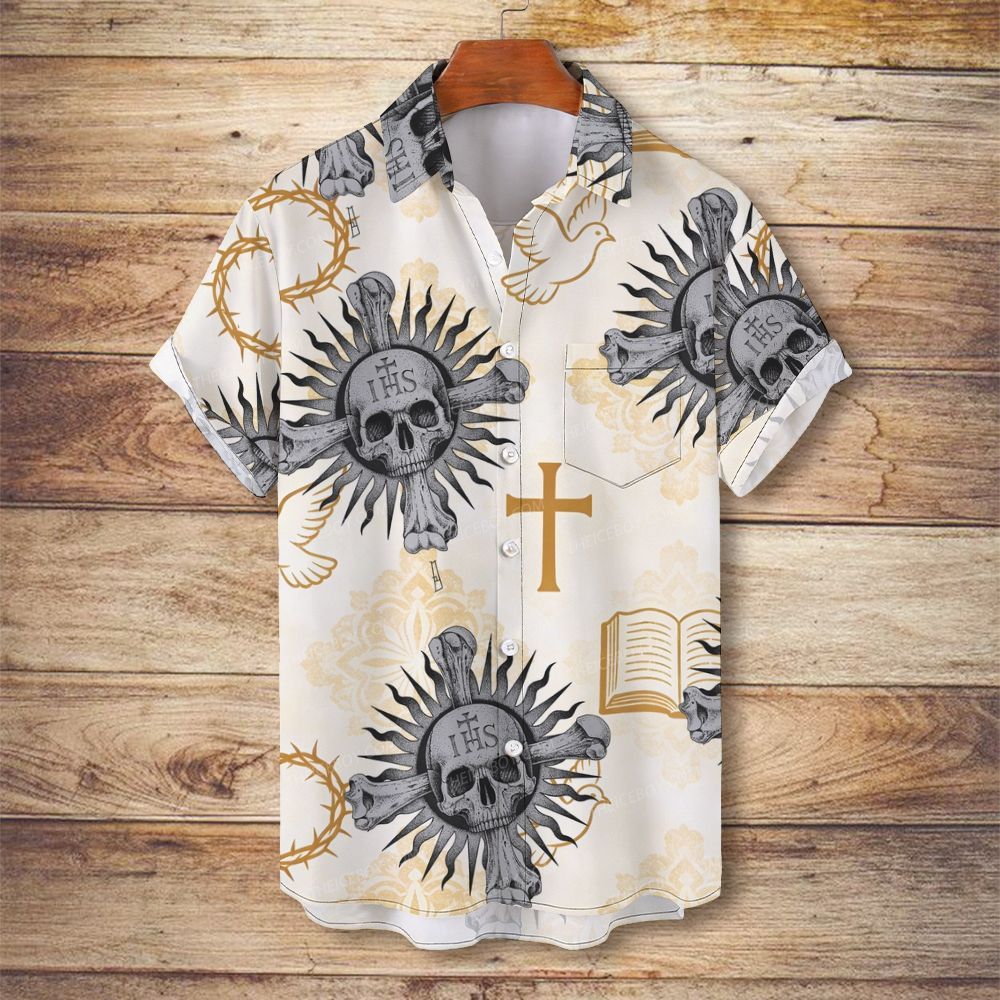IHS Men's Christian Vintage Soft Short-Sleeve Shirt