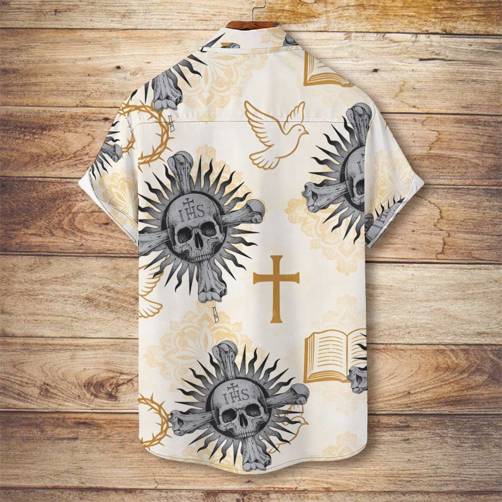 IHS Men's Christian Vintage Soft Short-Sleeve Shirt