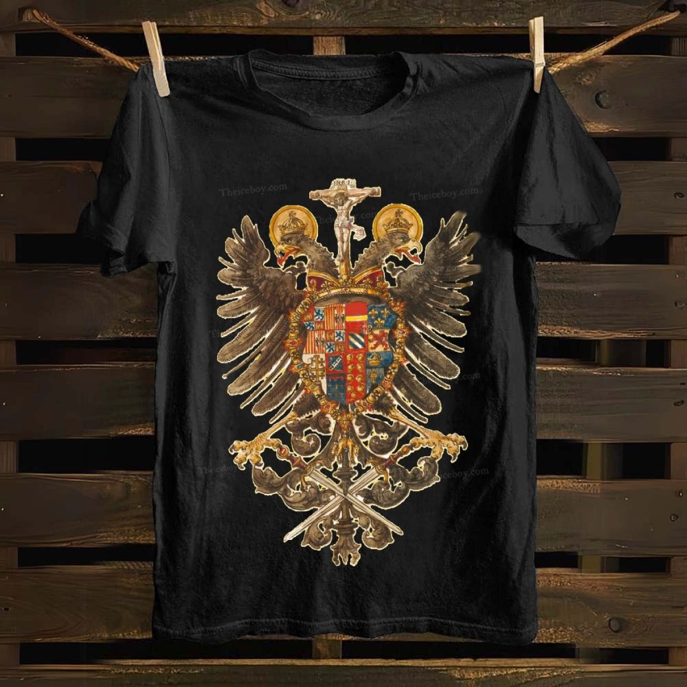 Jesus Cross Badge Cotton T-shirt