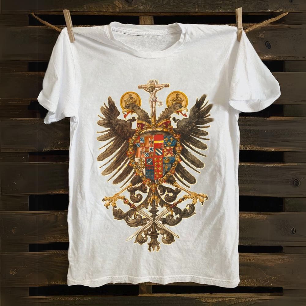 Jesus Cross Badge Cotton T-shirt
