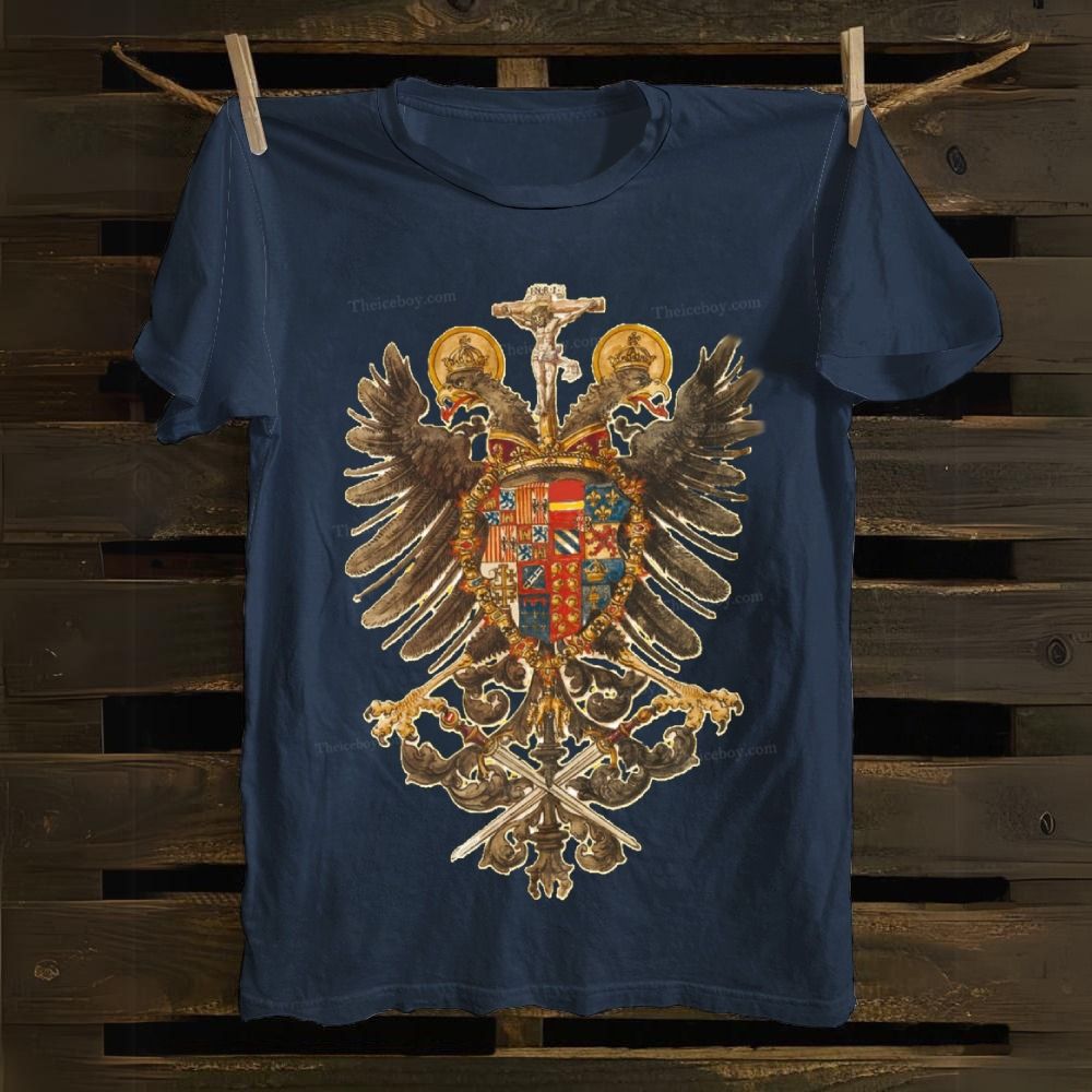 Jesus Cross Badge Cotton T-shirt