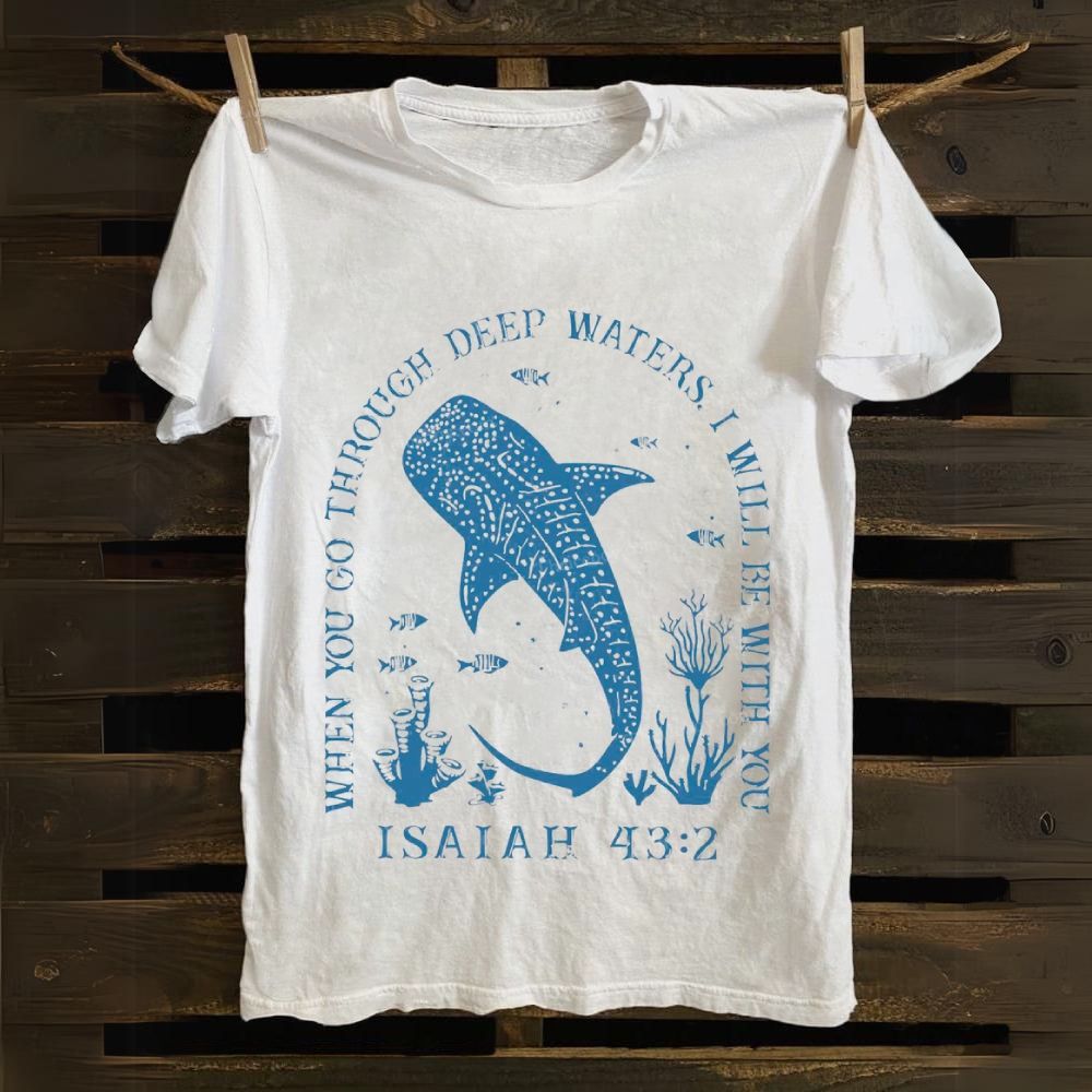 God Is With Me Cotton T-shirt