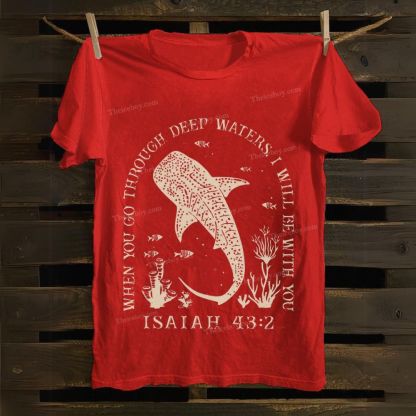 God Is With Me Cotton T-shirt