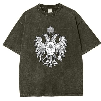 Christ the Two-Headed Eagle Snowflake Vintage Cotton T-Shirt