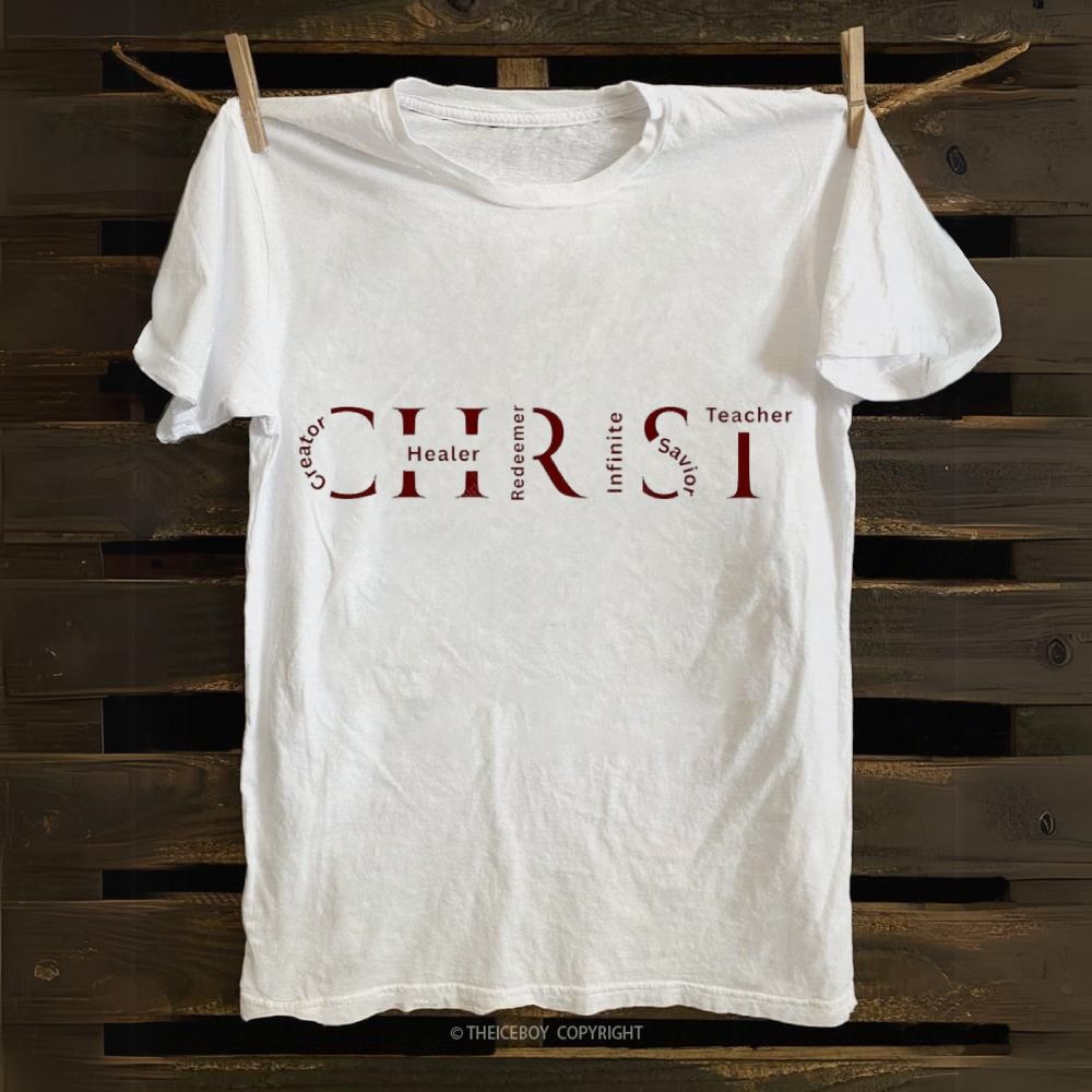 Christ's Many Roles Cotton T-shirt