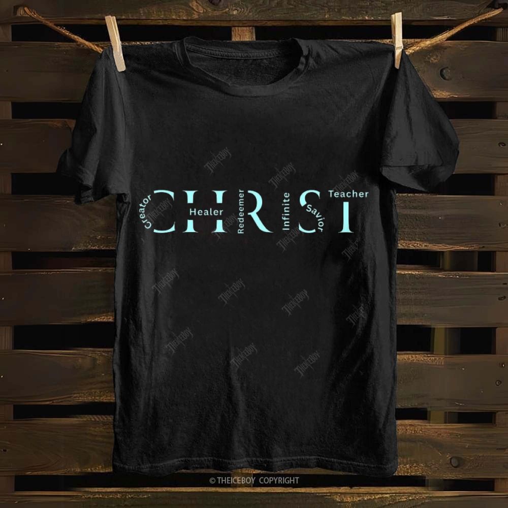 Christ's Many Roles Cotton T-shirt