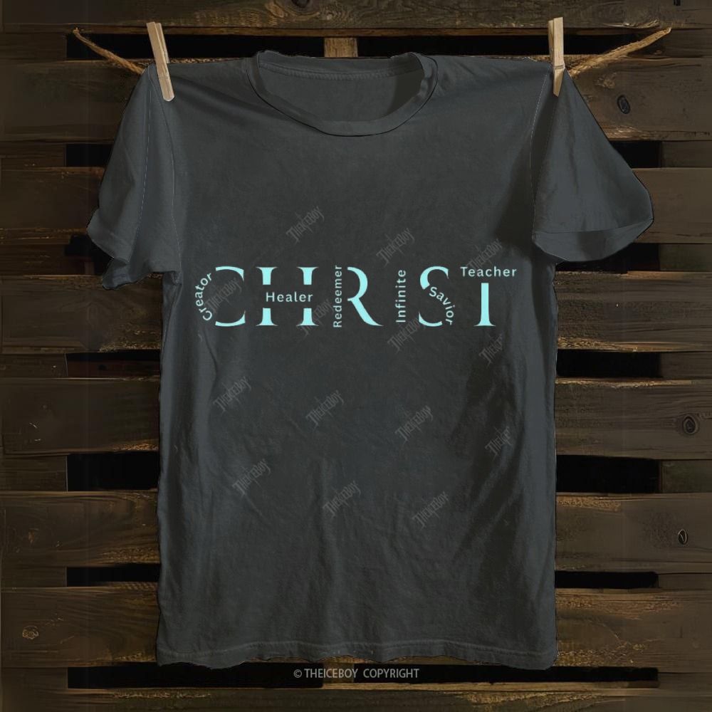 Christ's Many Roles Cotton T-shirt