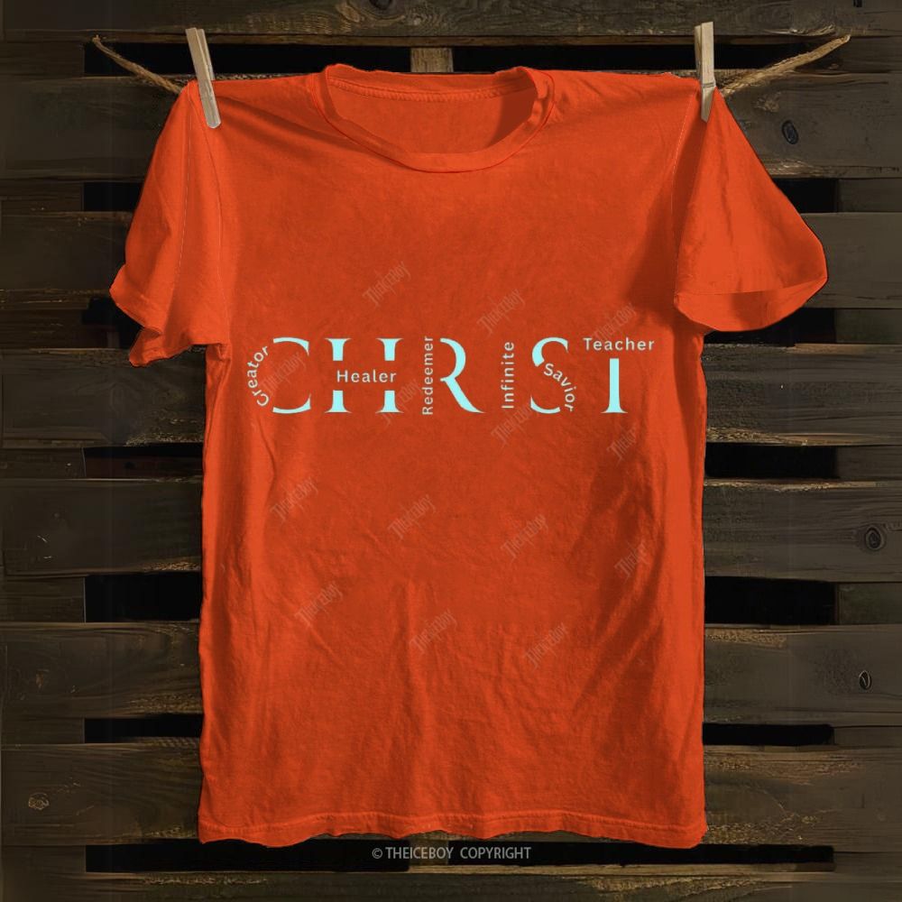 Christ's Many Roles Cotton T-shirt