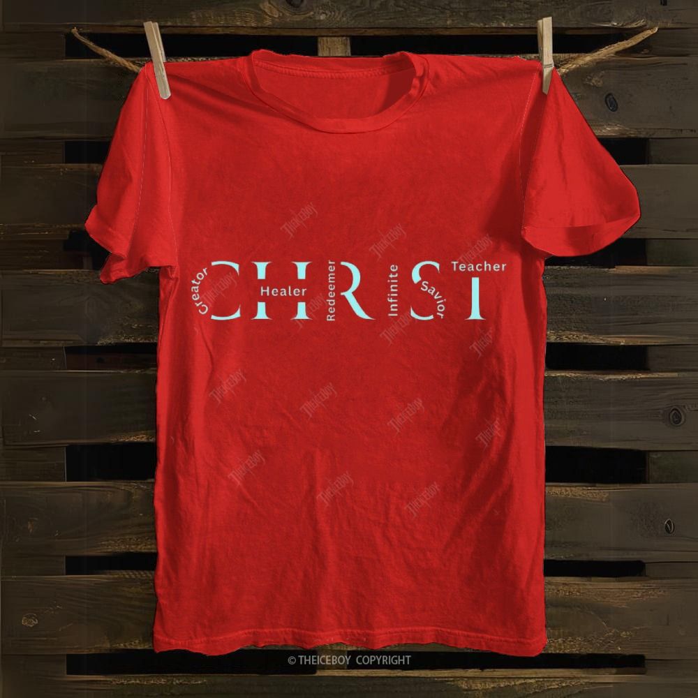 Christ's Many Roles Cotton T-shirt