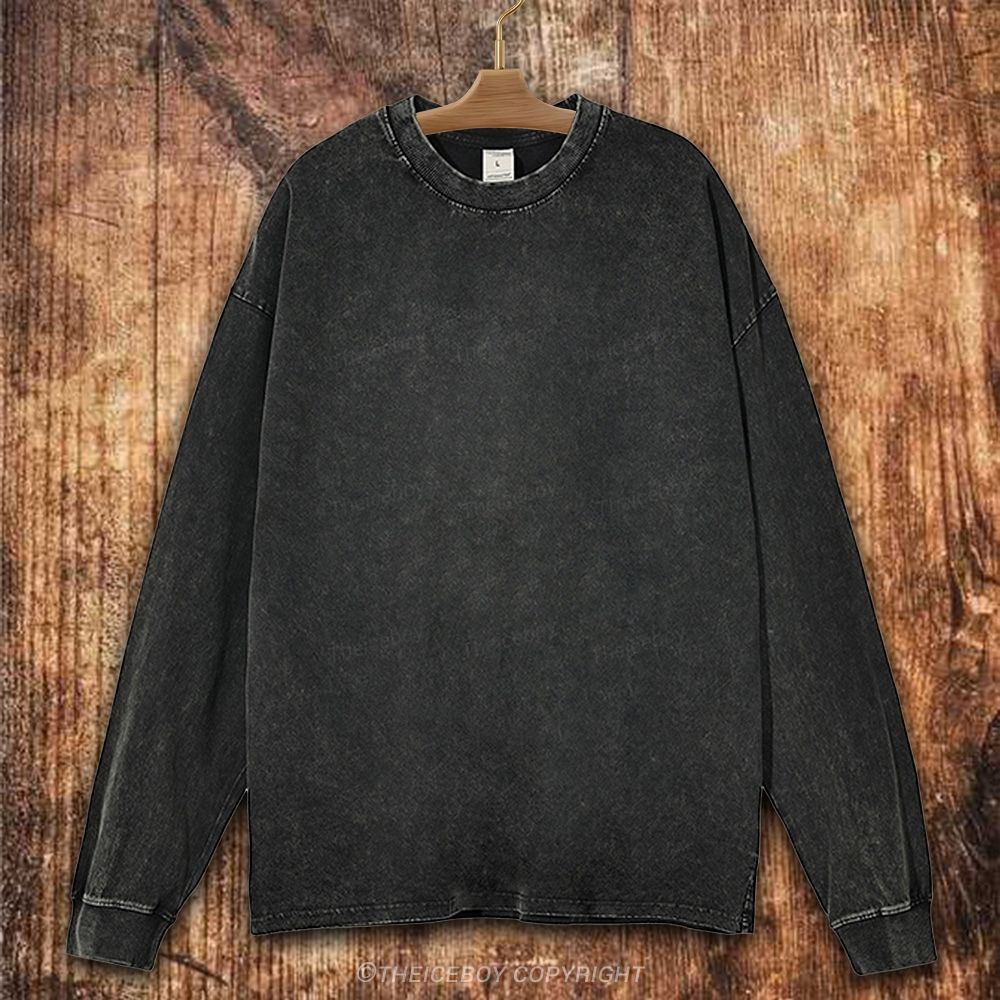 If God Is For Us Christian Washed Sweatshirt