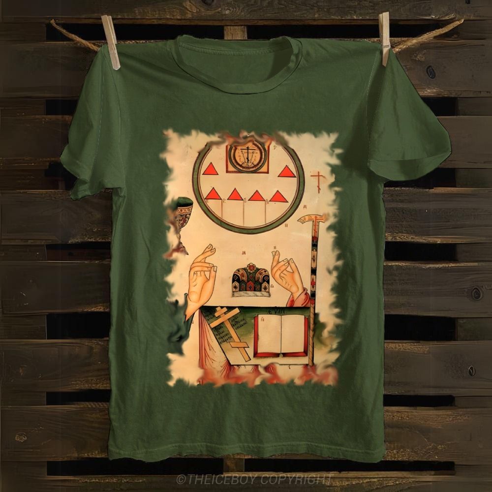 Orthodox Eucharistic Liturgy Cotton T-shirt