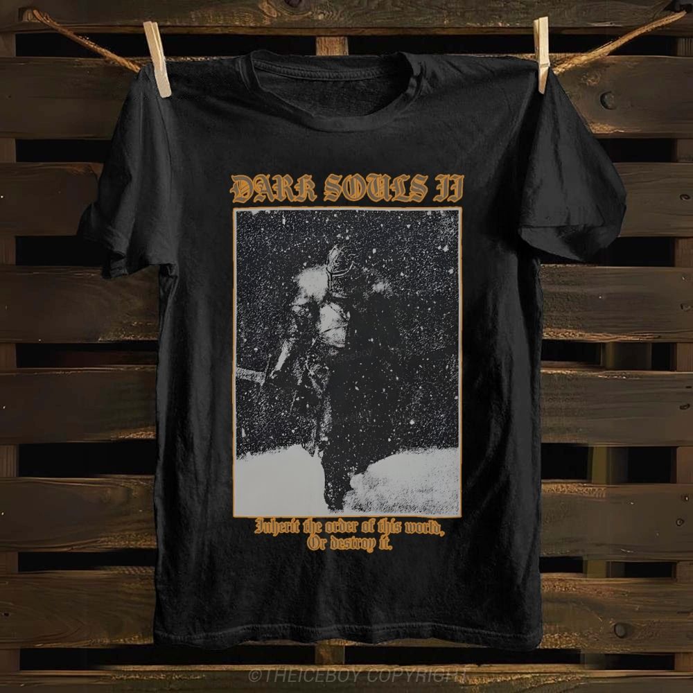 Inherit The Order Of This World Or Destroy It Cotton T-shirt