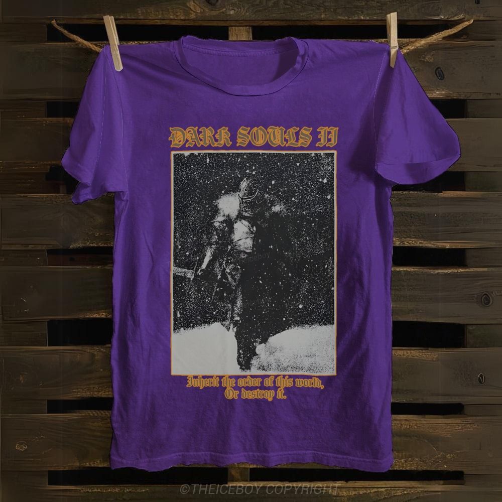 Inherit The Order Of This World Or Destroy It Cotton T-shirt