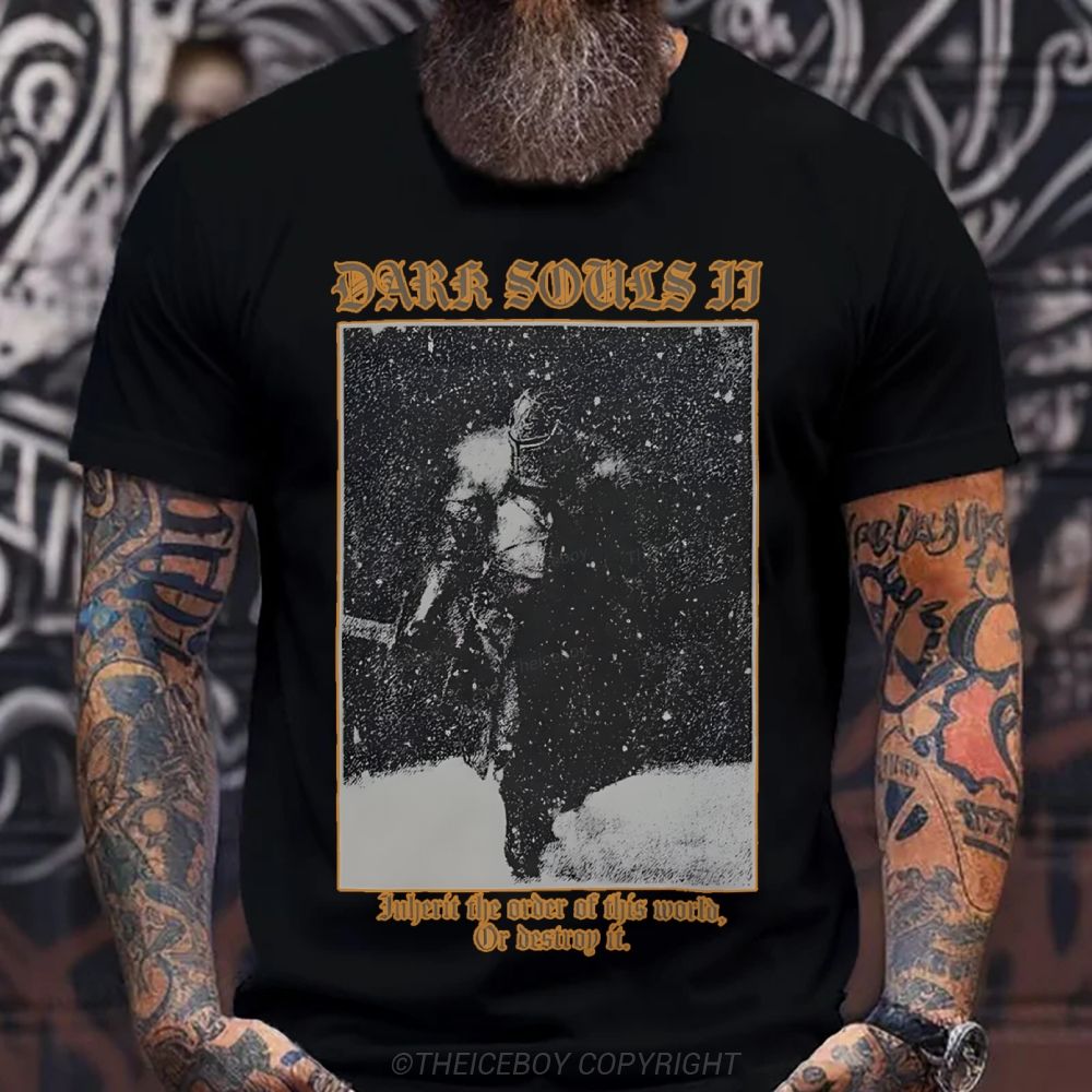 Inherit The Order Of This World Or Destroy It Cotton T-shirt