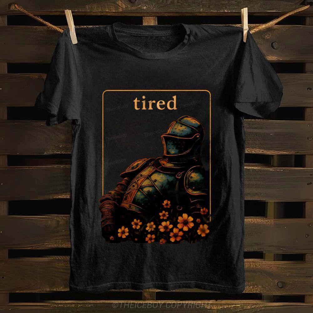 Exhausted Warriors Cotton T-shirt