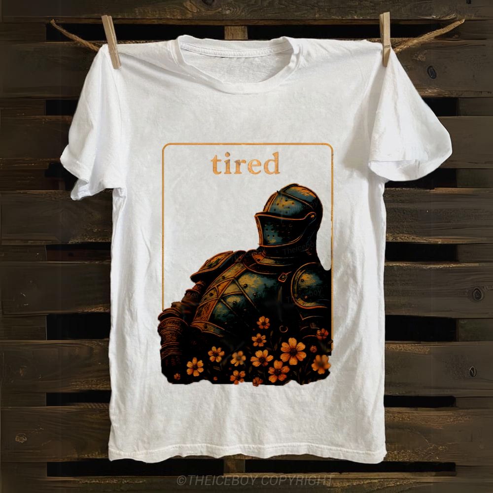 Exhausted Warriors Cotton T-shirt