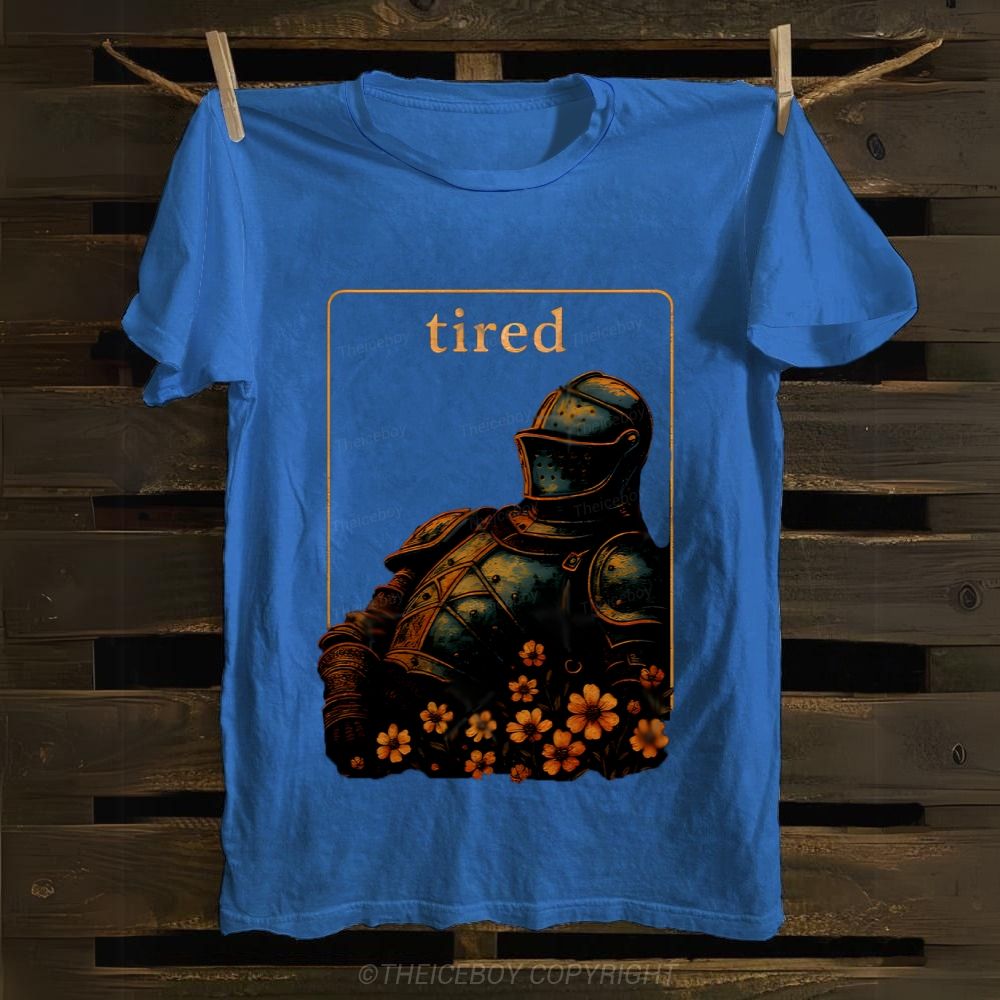 Exhausted Warriors Cotton T-shirt