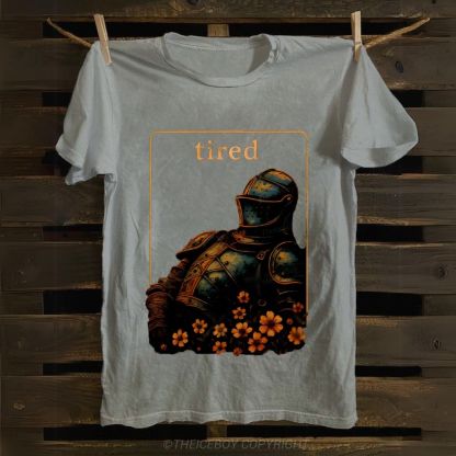 Exhausted Warriors Cotton T-shirt