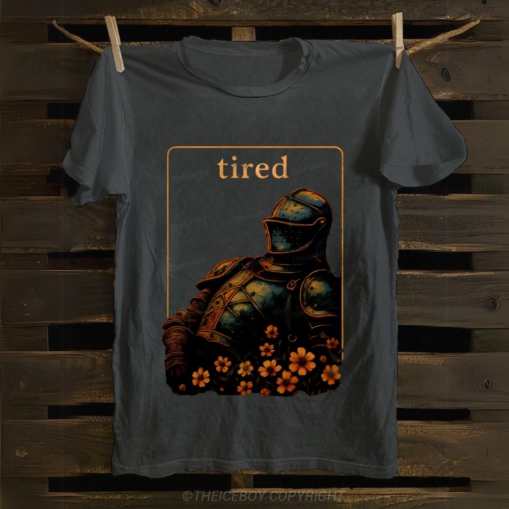 Exhausted Warriors Cotton T-shirt