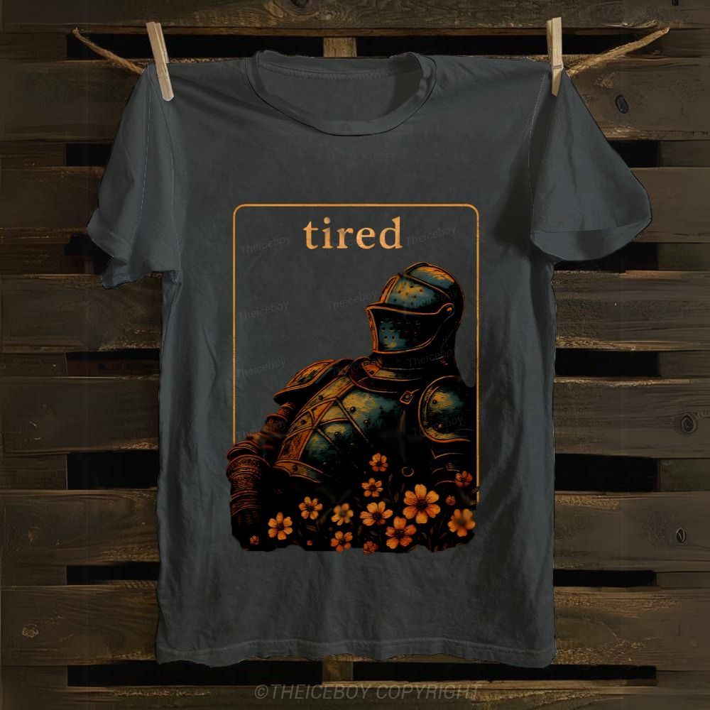 Exhausted Warriors Cotton T-shirt