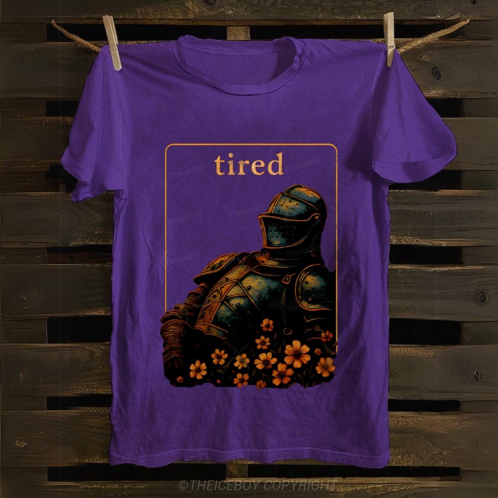 Exhausted Warriors Cotton T-shirt