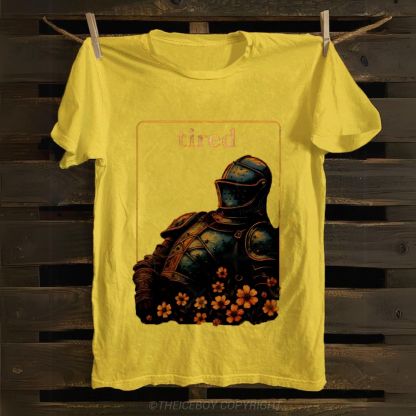 Exhausted Warriors Cotton T-shirt