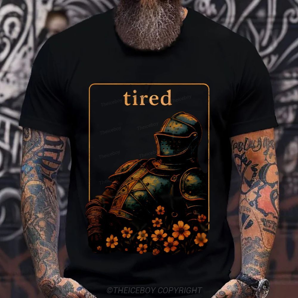 Exhausted Warriors Cotton T-shirt