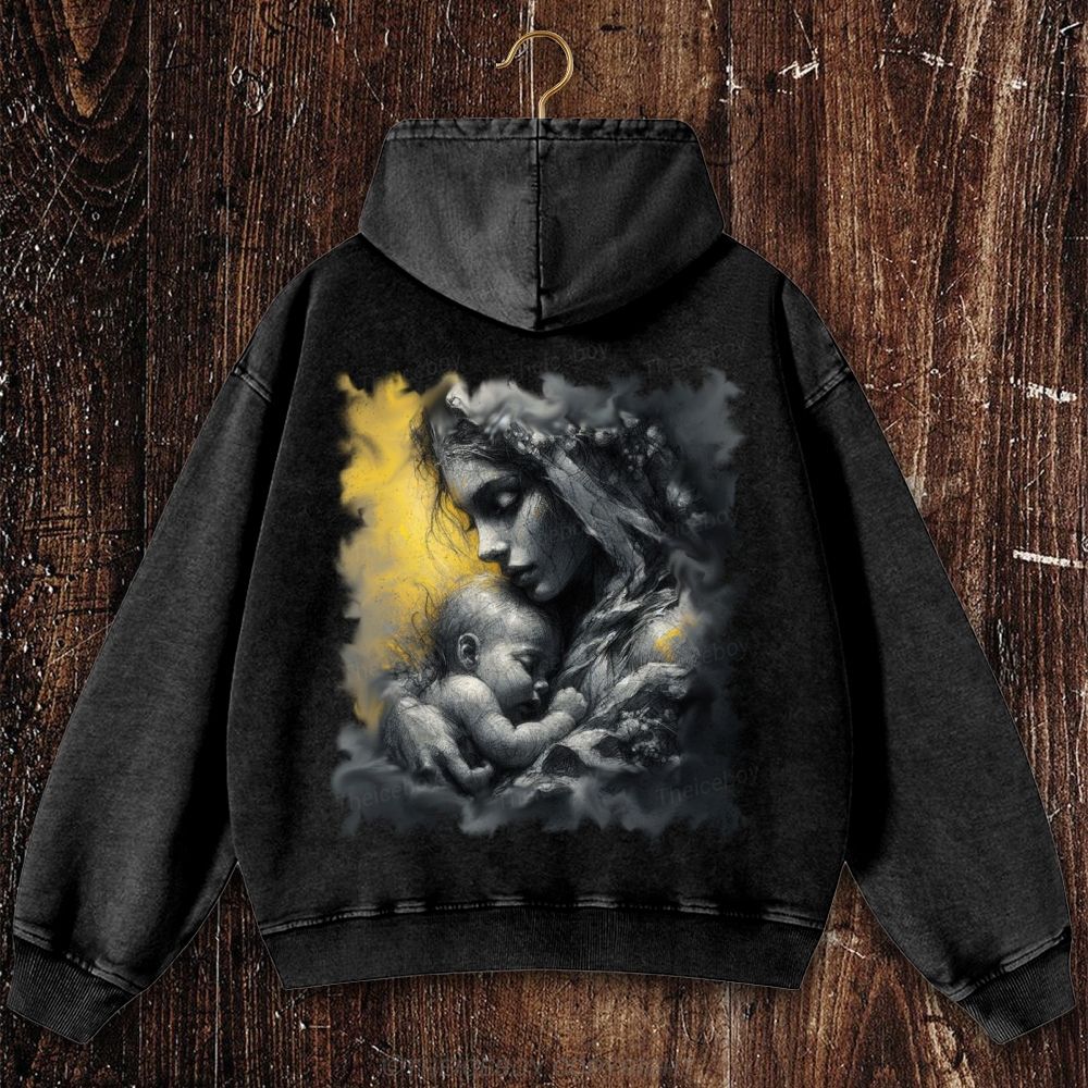 Maternal Love Washed Hoodie
