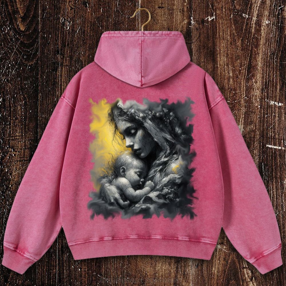 Maternal Love Washed Hoodie
