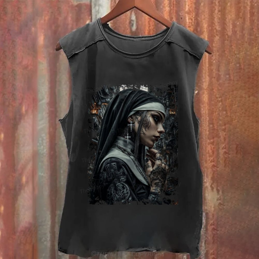 Sacred Rebel Washed Tank Top