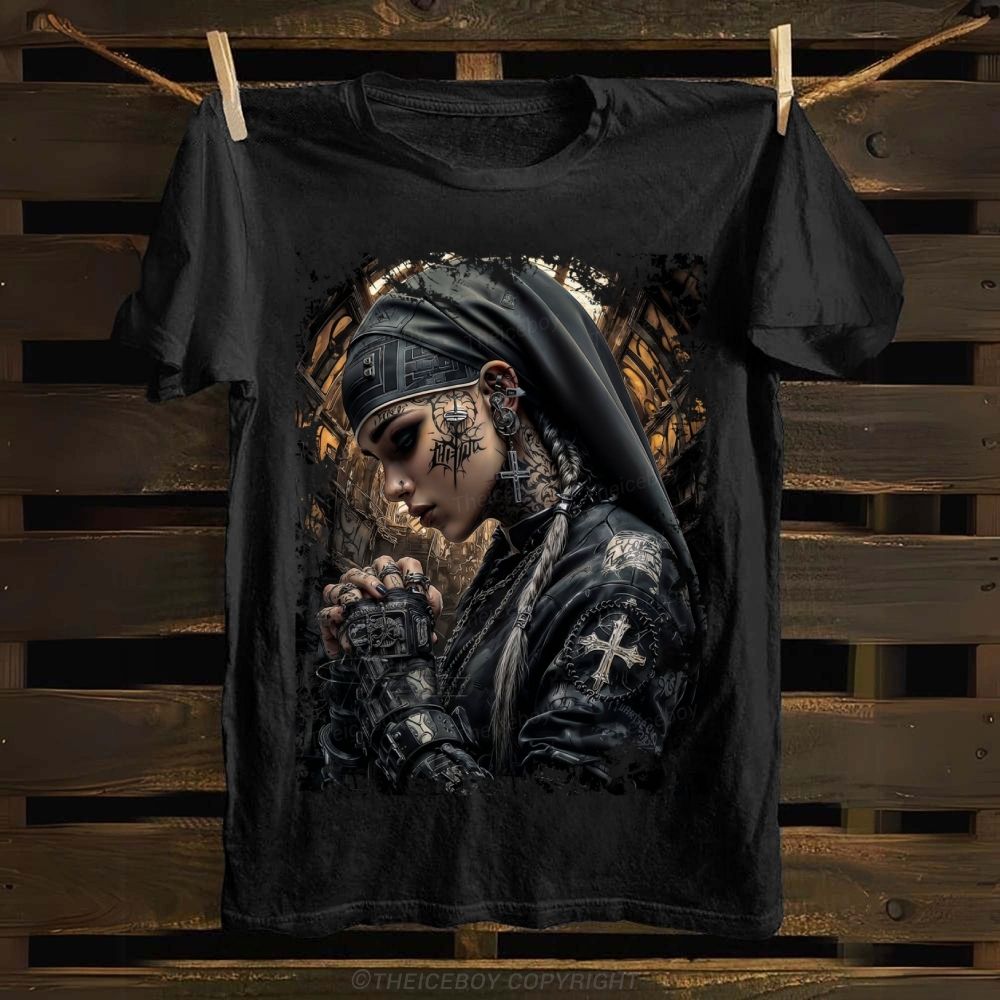 Chrome Cross Cotton T-shirt