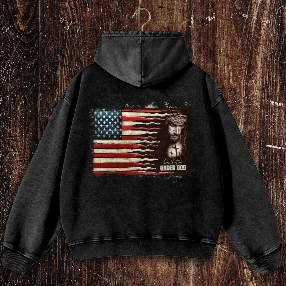 Christian Washed Hoodie 