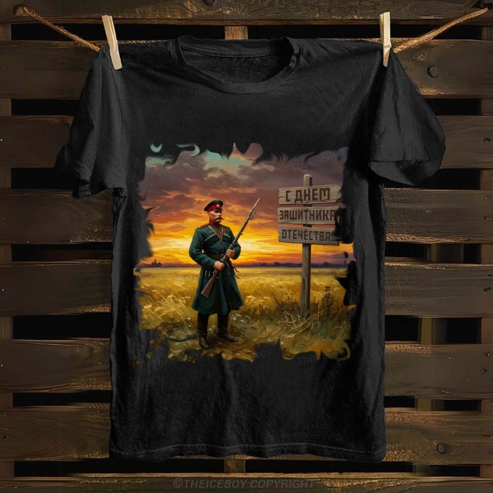The Iron Cavalry Cotton T-shirt