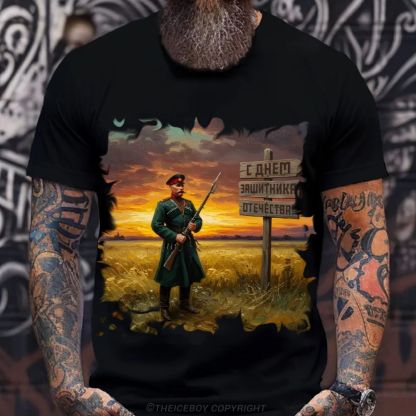 The Iron Cavalry Cotton T-shirt